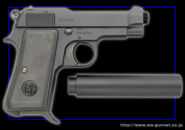 完売】WA【ベレッタ】M1934／ノワールサイレンサーver. 【WESTERN ARMS】