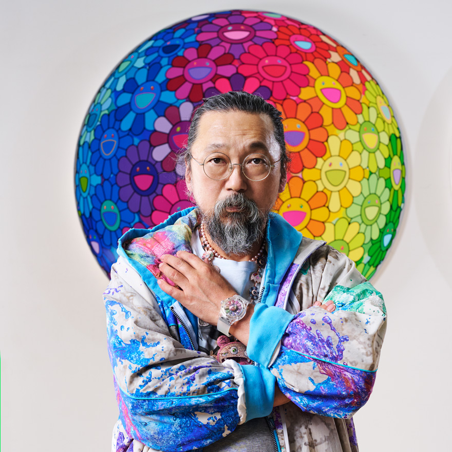 ウブロと村上隆が13本のユニークピースと13点のユニークNFT アート作品