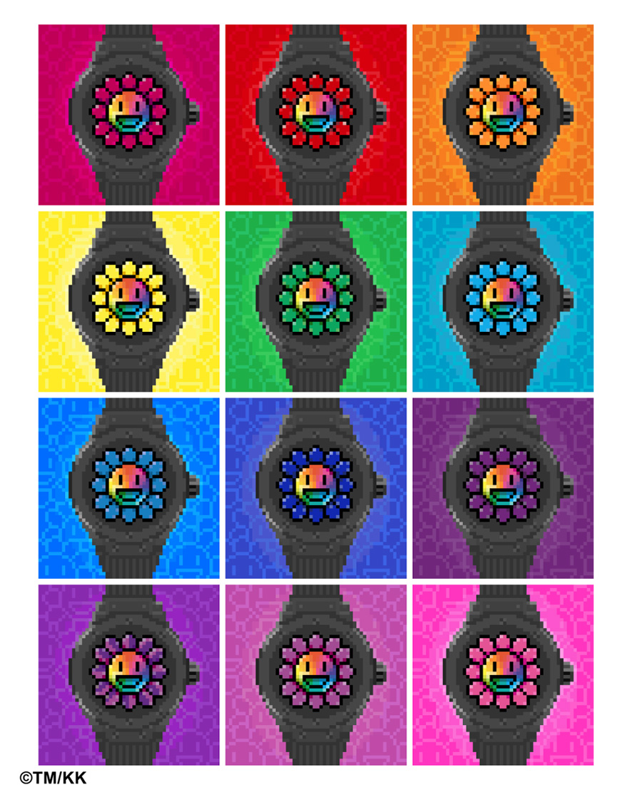 ウブロと村上隆が13本のユニークピースと13点のユニークNFT アート作品