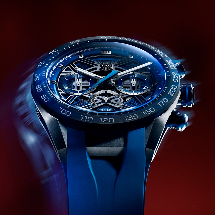 最先端素材と革新的なデザインが融合した新作「タグ・ホイヤー カレラ