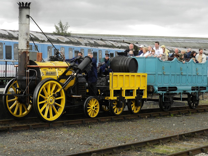 ロケット号 (3Dプリント Gゲージ)＞特集 サイエンスワールド＞2025年9月号