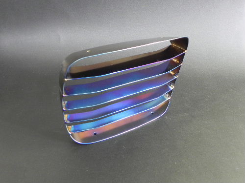 ヘットライトルーバー ZRX1200R | バイクのワンオフパーツ/マフラーは