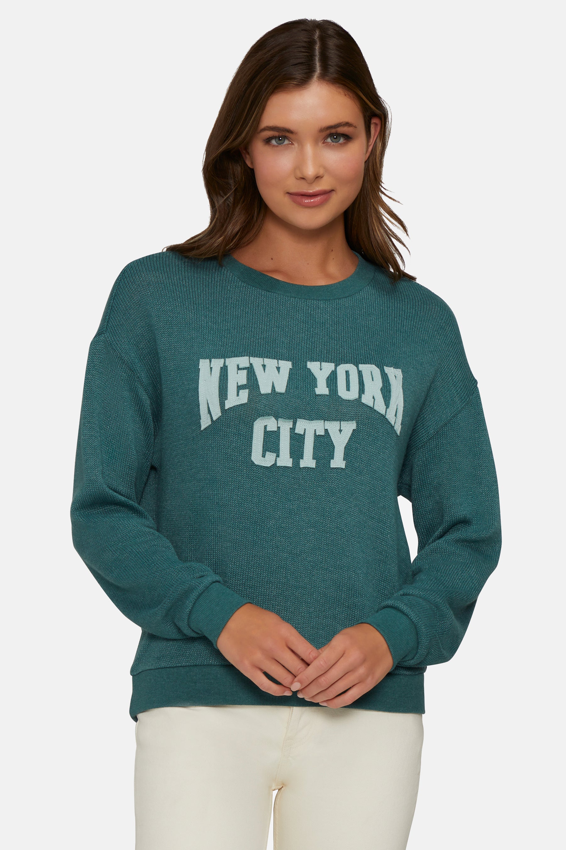 NYC Bailey Sweater | Heather June Bug – Wildfox Couture