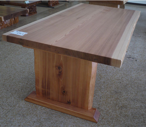 銘木無垢一枚板/屋久杉(ヤクスギ)/ダイニングテーブル・座卓用天板