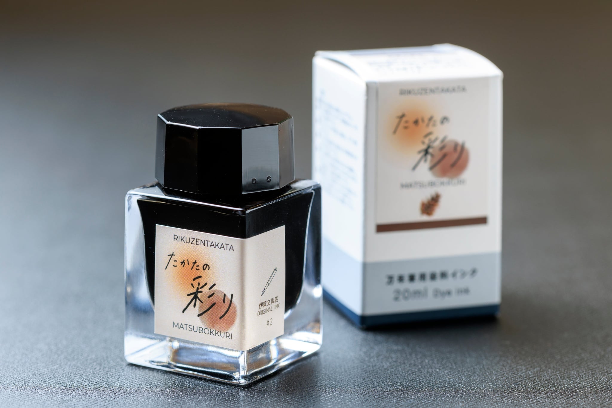 伊東文具店オリジナルインク「たかたの彩り」20ml