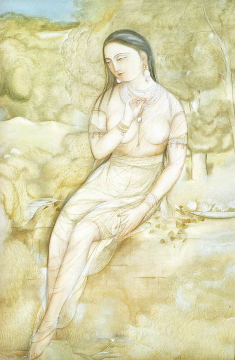 村上華岳『裸婦図』