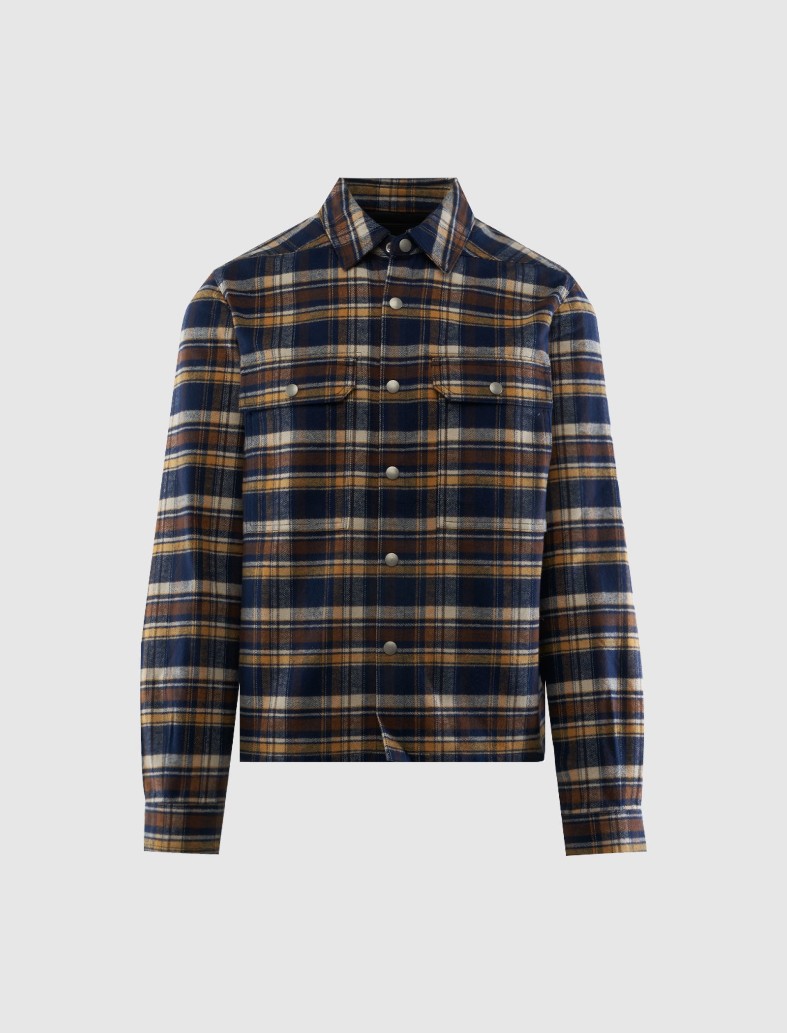 RICK OWENS DRK SHDW CROPPED OUTERSHIRT