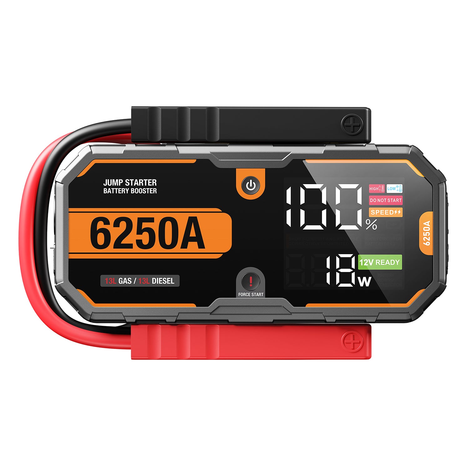 Adoretrip Portable 6250A Jump Starter Box Heavy Duty Truck Battery