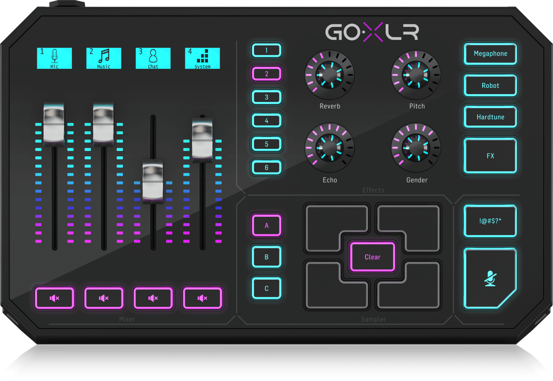 TC Helicon GoXLR Mixer, Sampler, & Voice FX for Streamers – Alto Music