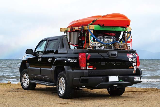 カスタムよりも荷台をどう活かすかに情熱を注ぐ究極のアウトドア