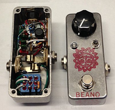 aNaLoG.MaN Beano Boost treble booster effects pedal