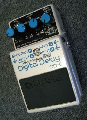 Analog Man Boss DD-6/Hicut Digital Delay Pedal MTT