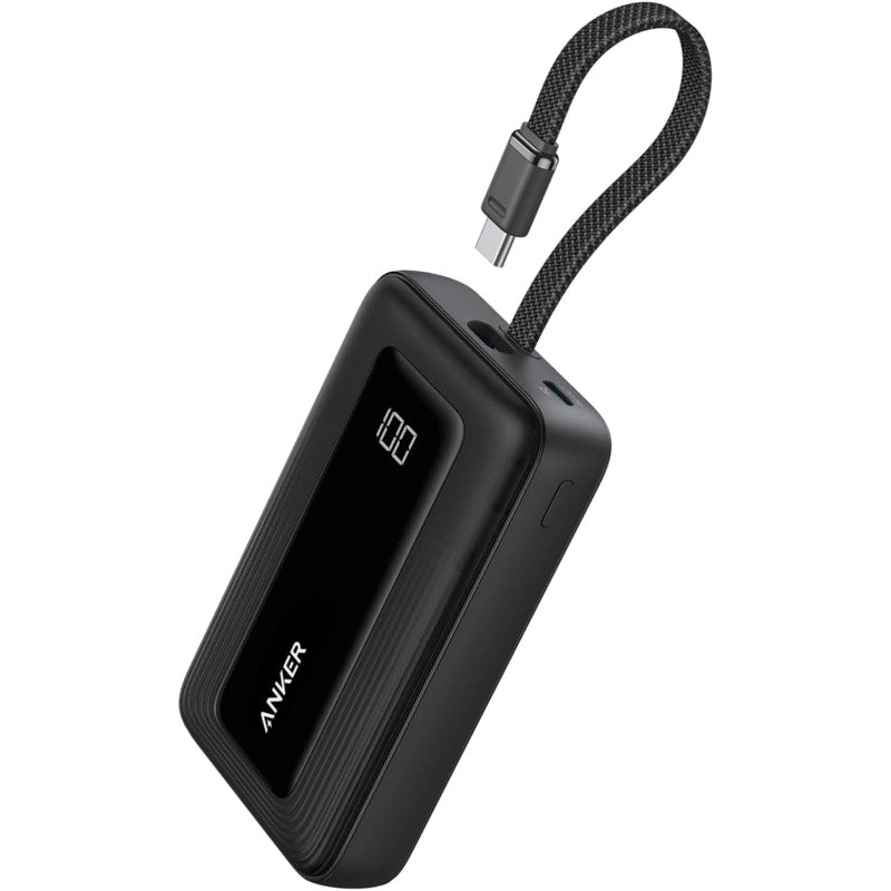 Anker Zolo Power Bank (10000mAh, 30W, Built-In USB-Cケーブル