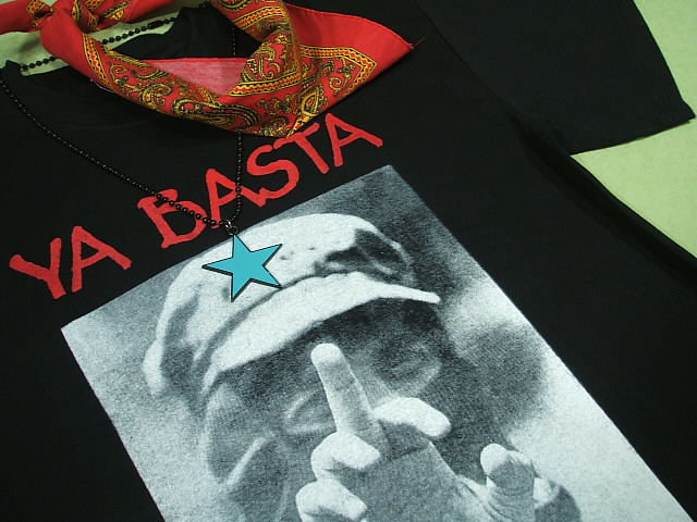 マルコスTシャツ EZLNのTシャツ サパティスタTシャツ マルコス副