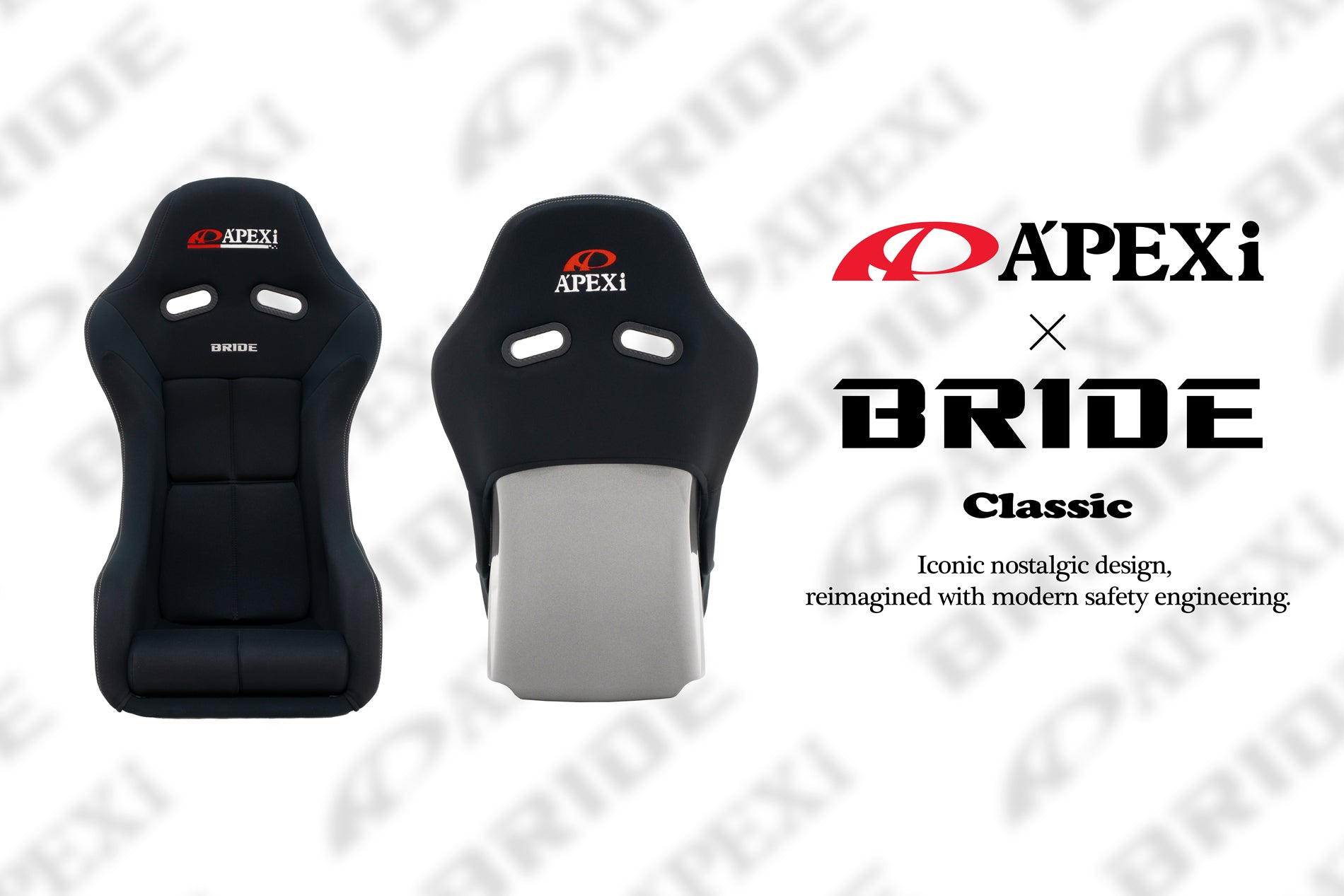 A'PEXi x BRIDE - ZETA IV Classic (FRP-Silver Back) ** LIMITED