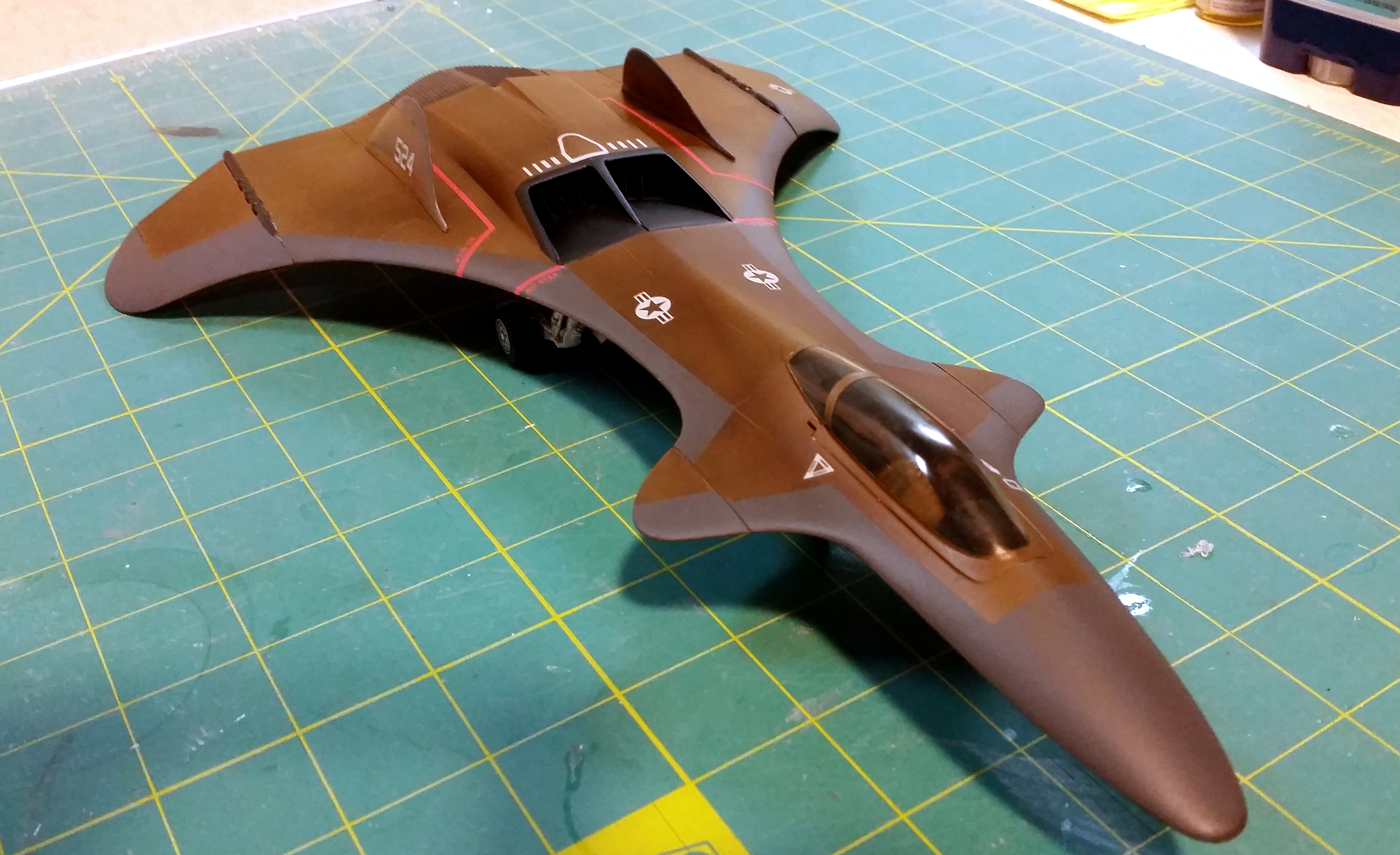 Monogram 1/48 F-19 instructions anyone? - Jet Modeling - ARC