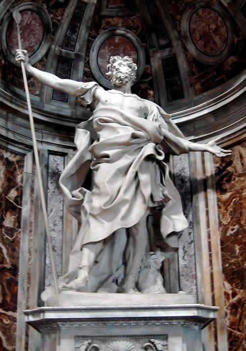 ロンギヌスの槍 絵画・彫刻