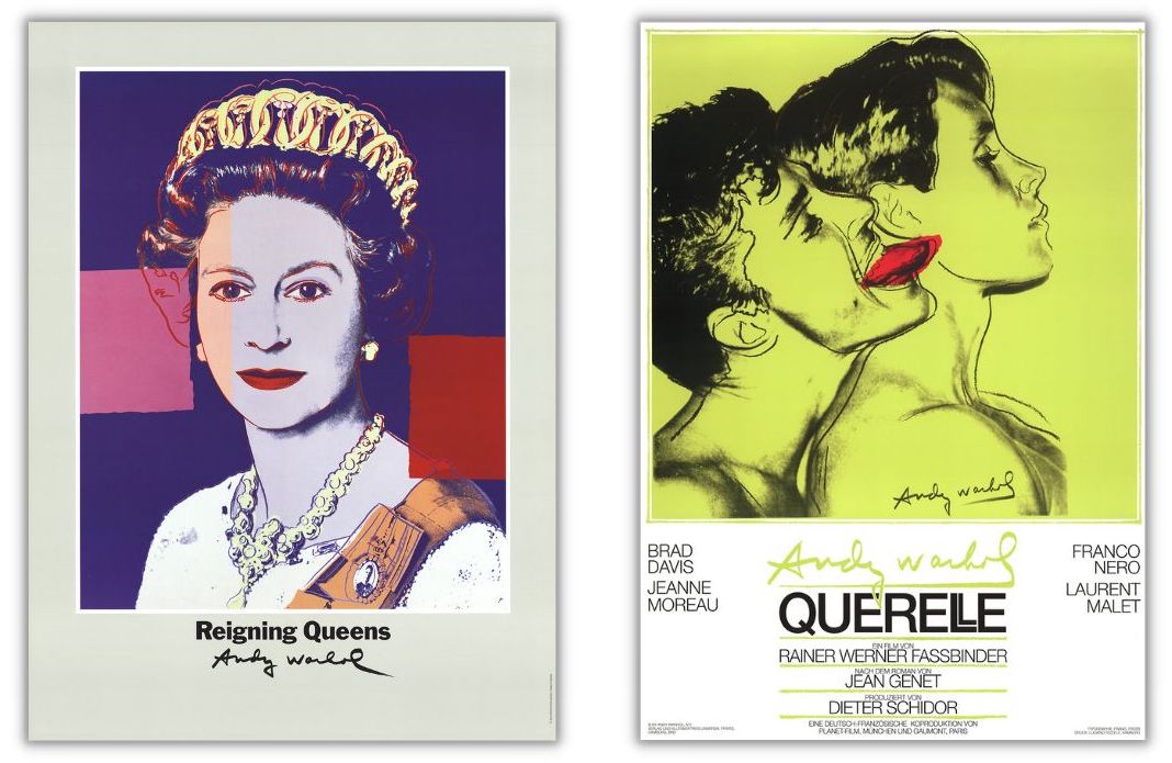 Bundle- 2 Assorted Andy Warhol Original Posters – ArtWise