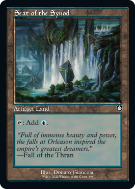 Seat of the Synod MtG Art from The Brothers' War Set by Donato