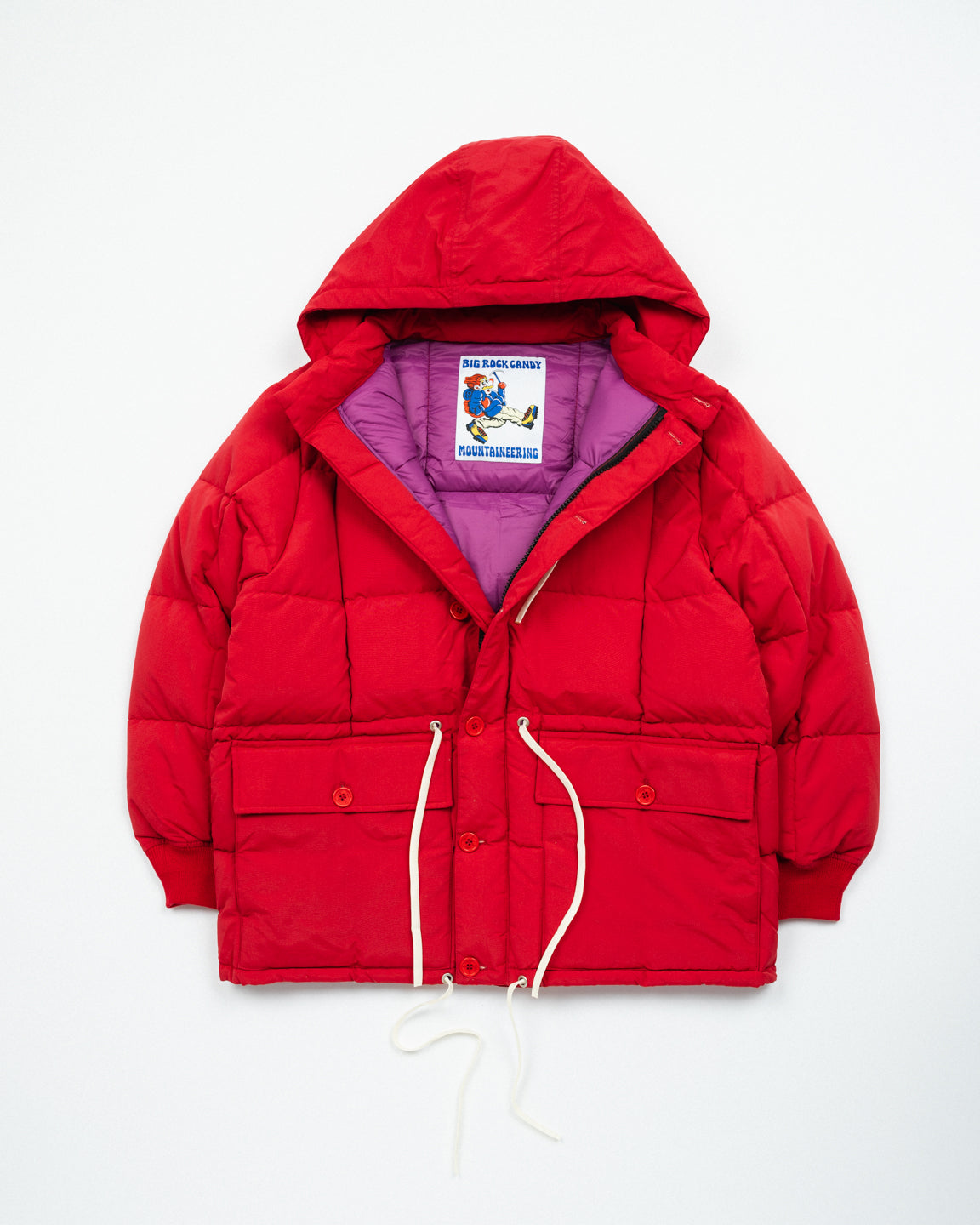 Arctic Parka - Candy Cane – Big Rock Candy Mountaineering