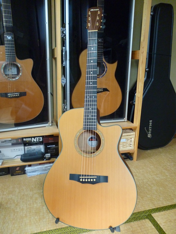 Morris S-30 紹介 解説 仕様 シダー マホガニー おさかな大将のギター部屋