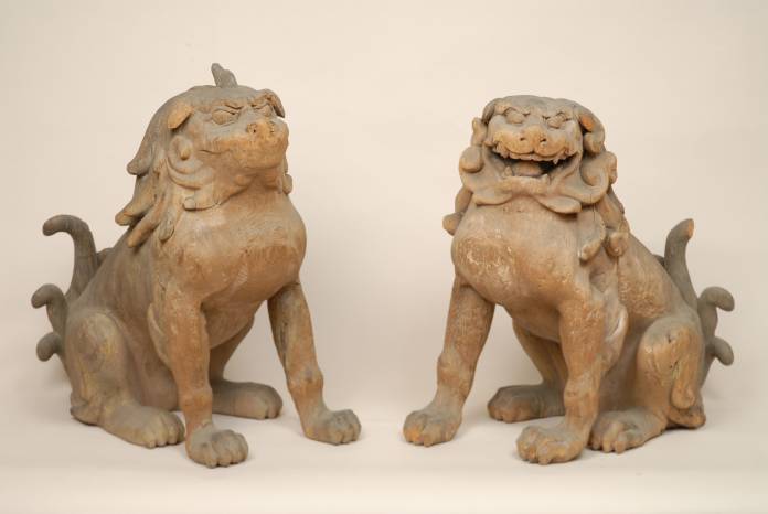 木造狛犬／滋賀県立琵琶湖文化館 The Museum of Shiga Prefecture
