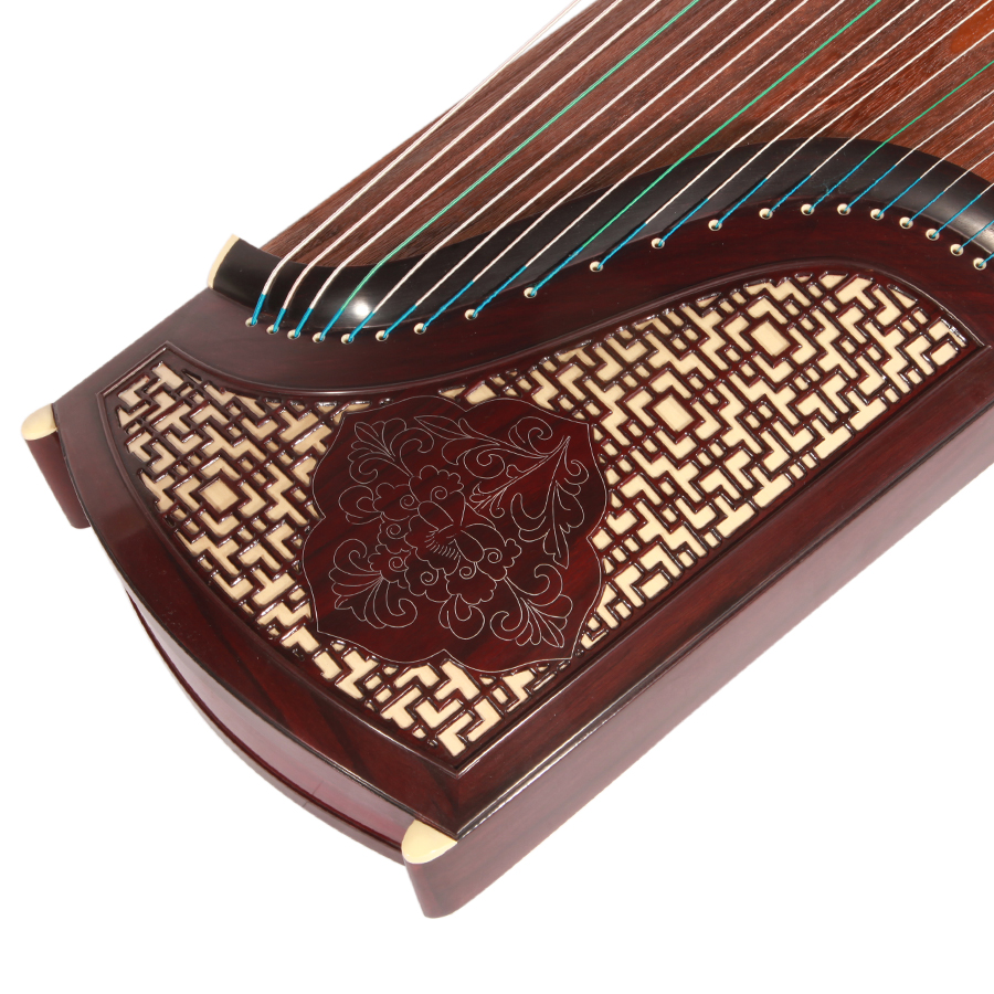 敦煌古筝694K-蕉窗夜语（孔雀）初学入门古筝- 敦煌古筝官网