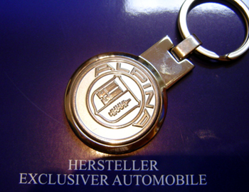 アルピナ40周年記念キーホルダー発売！～その2 | BMWおたっきーず