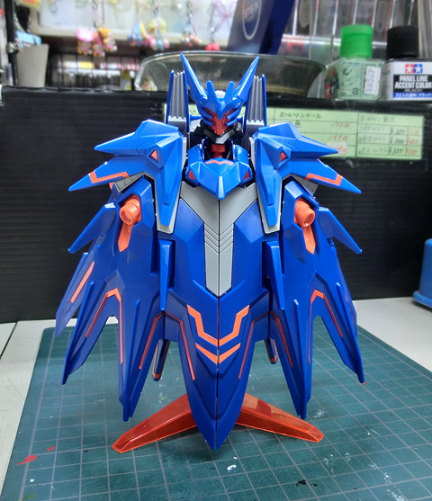ダンボール戦機WARS LBX ファントム サンプル製作レビュー ～その2