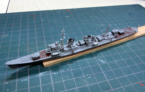 ハセガワ 1/700WL 日本海軍 駆逐艦 夕雲 ゆうぐも 製作レビュー ～その