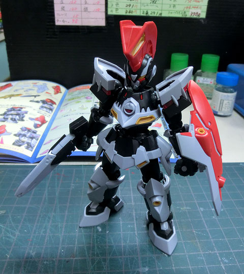 ハイパーファンクション LBX アキレス・ディード サンプル製作レビュー