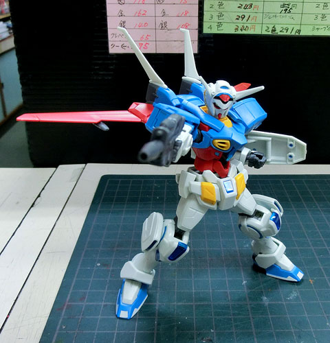 HG 1/144 ガンダム G-セルフ 大気圏用パック装備型 サンプル製作