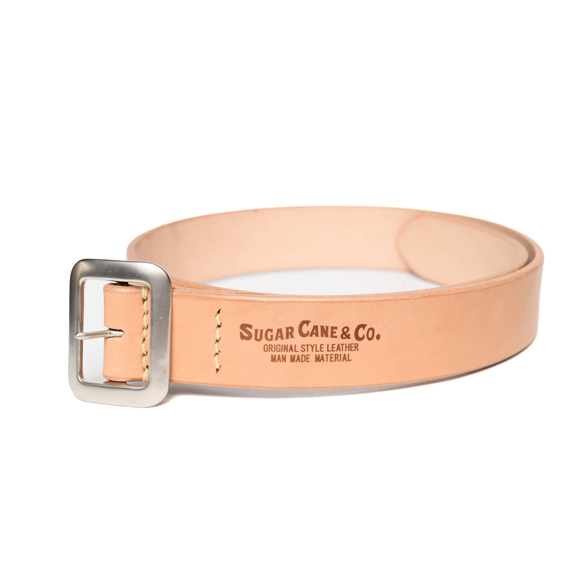 Sugar Cane Garrison Belt Beige | BlackBlue