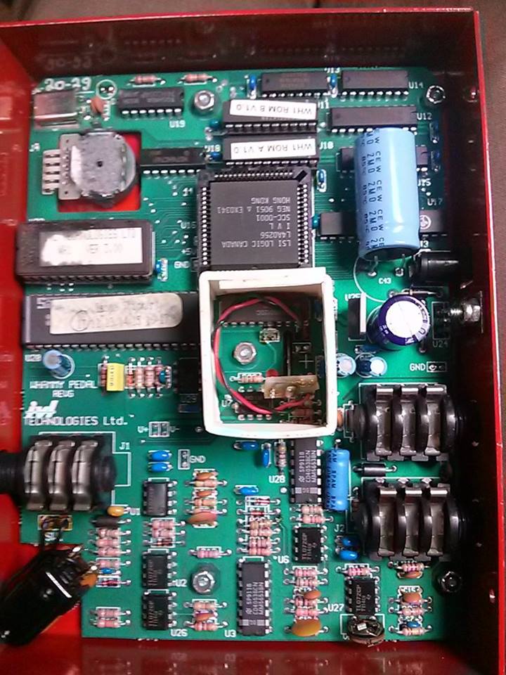 初期型ワーミーペダル DOD Digitech Wharmmy Wah WH-1 機材メンテ