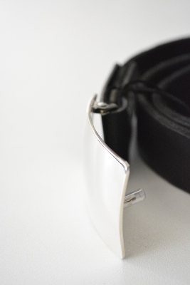 318-22 シルバーバックルベルト30mm巾 イサムカタヤマ バックラッシュ