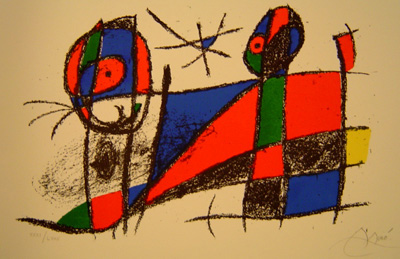 ミロ （サイン入） ミロ リト II、No．VI