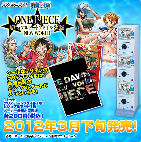 ワンピース ： ジャンボカードダス
