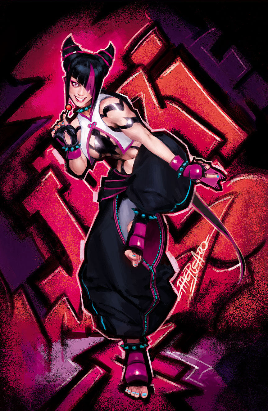 Street Fighter Masters: Game Gals #1 JURI | Miguel Mercado Virgin