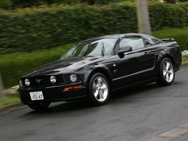 フォード マスタング V8 GT クーペ ビスタブルー 5AT (2006年06月