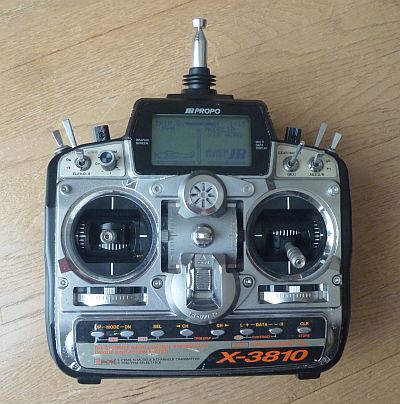 JR X3810送信機のサービス・モード