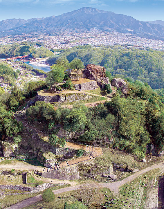地形・地質からみる苗木城／中津川市
