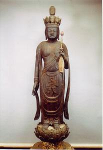 十一面観音立像(千原町)／泉大津市