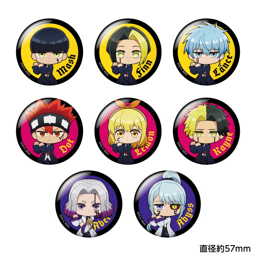 マッシュル-MASHLE- トレーディングちびキャラ缶バッジ(単品)| アニメ