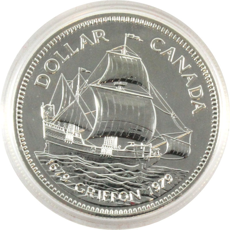 1979 Canada Commercial Ship Voyage Anniversary Specimen Silver