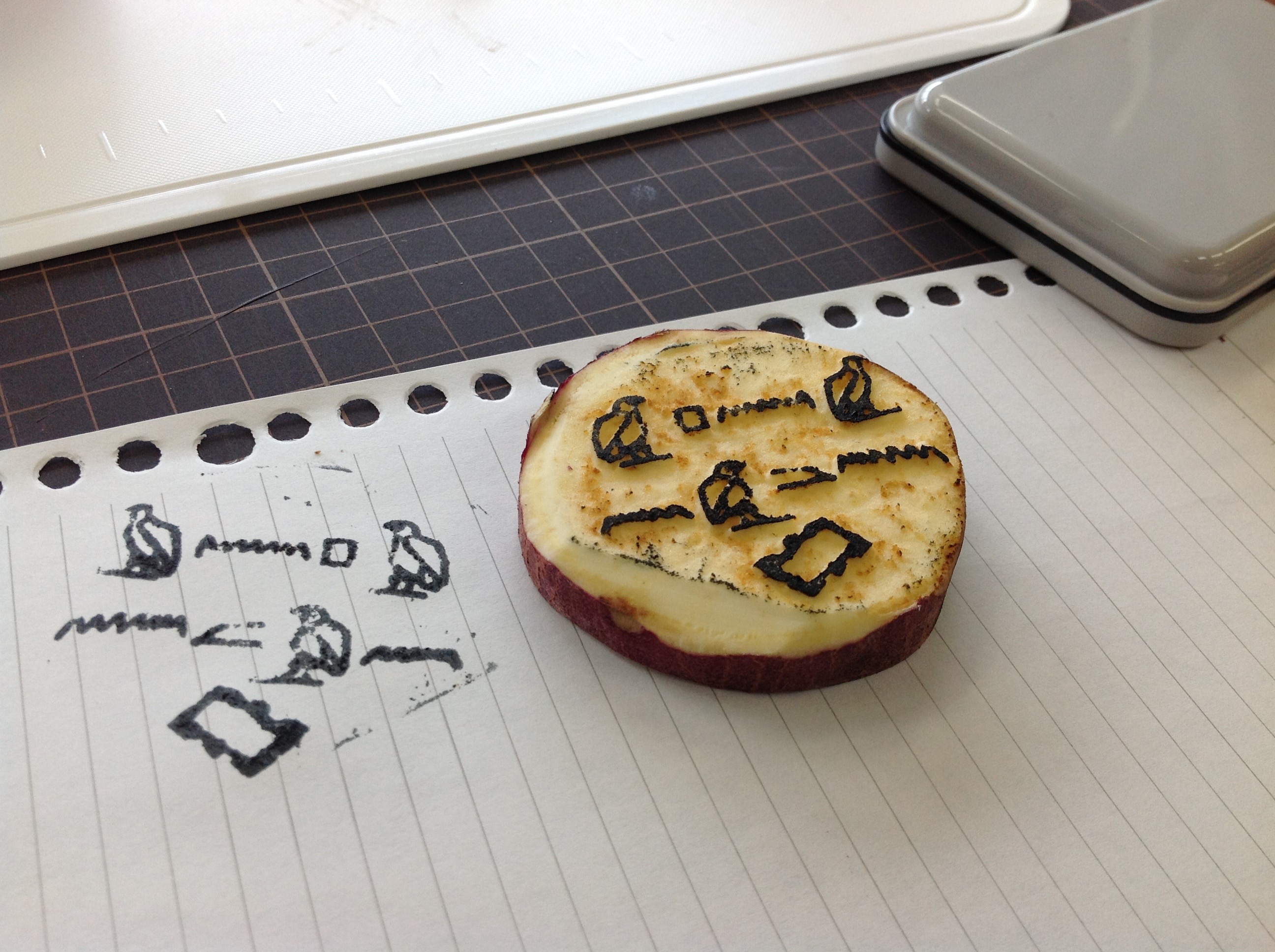 レーザー加工機、新たな挑戦！？ 〜ハイテクイモハン〜 | cre8 BASE