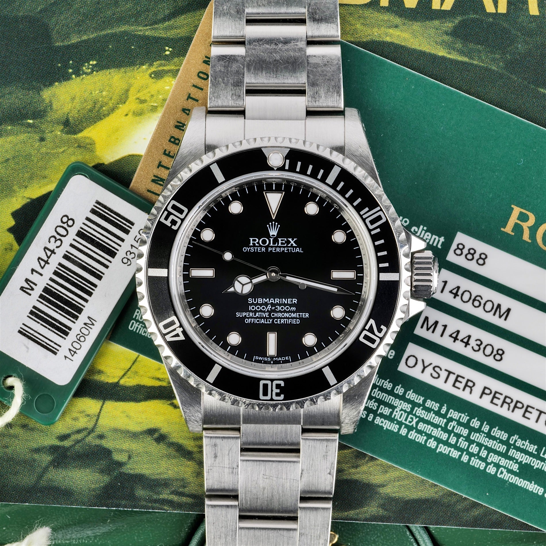 Rolex Submariner Ref 14060M, Boxed M144308 – C.W. Watch Shop