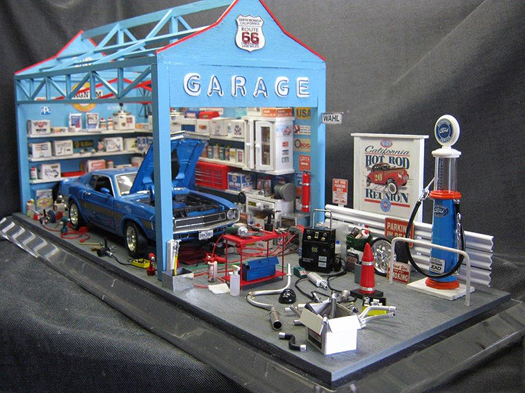 C-Solid ジオラマガレージ | 有限会社クラフトワーク