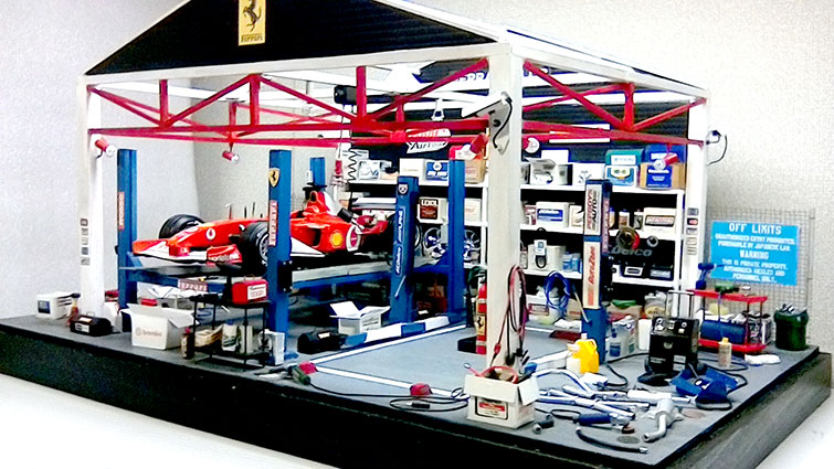 C-Solid ジオラマガレージ | 有限会社クラフトワーク