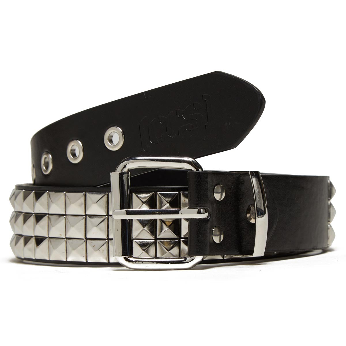 CCS Pyramid Studded Belt - 3 Row - Black – Daddies Board Shop