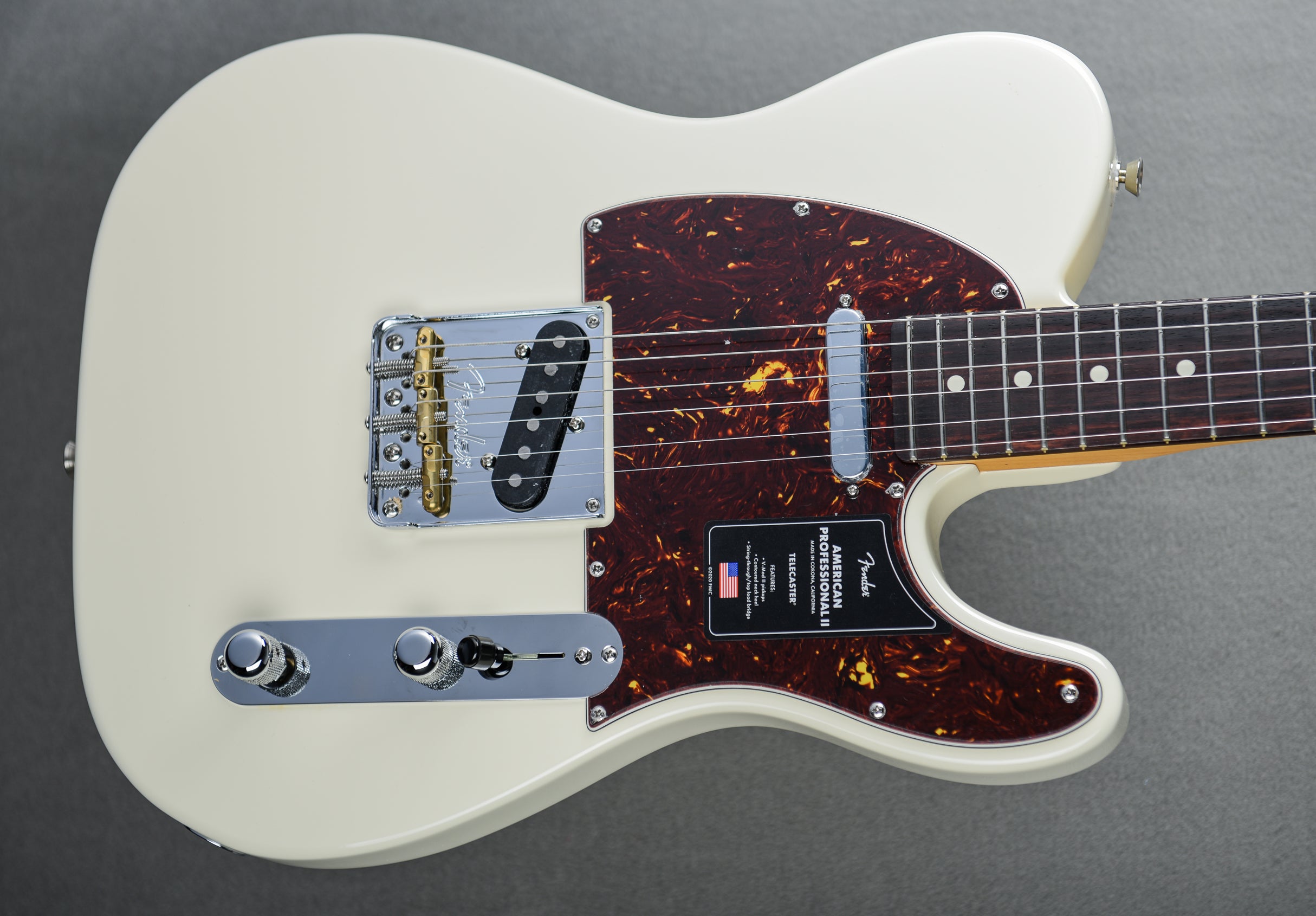 American Professional II Telecaster - Olympic White – Dave's